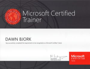 Microsoft Certified Trainer, MCT