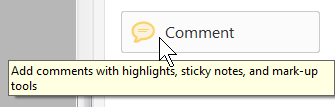 Adobe Acrobat comments