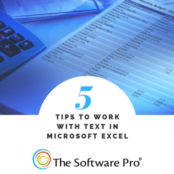 Microsoft Excel text tips, working with text in Excel