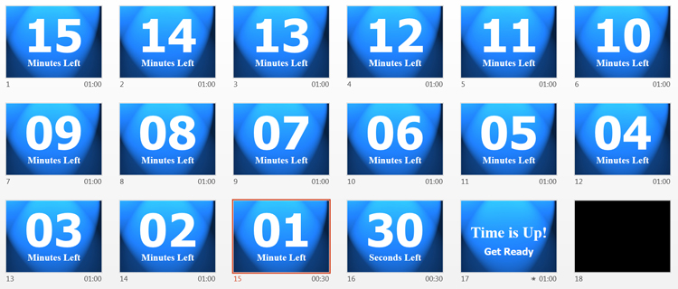 Countdown Powerpoint Template from thesoftwarepro.com