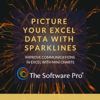 How to create mini charts in Microsoft Excel. Creating sparklines to show trends and changes to Excel data.