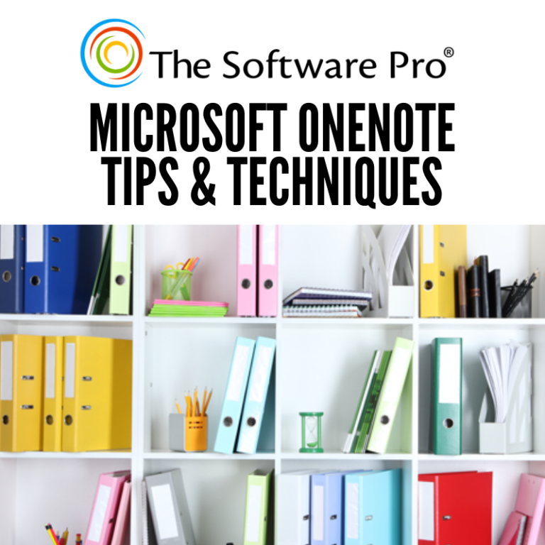 Onenote Tips Onenote Shortcuts The Software Pro