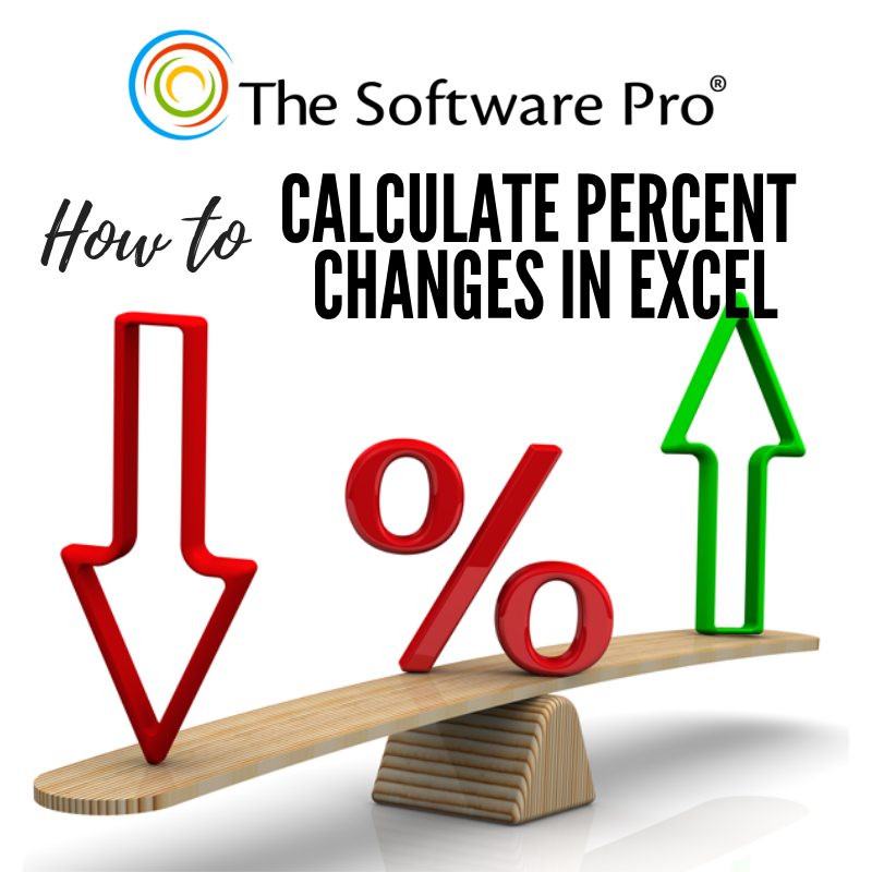 Microsoft Excel How To Calculate Percent Changes