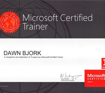 Microsoft Certified Trainer, MCT