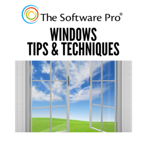 Windows tips, Windows tips and tricks