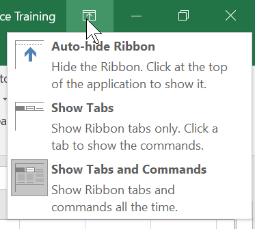 Microsoft Office Ribbon, wie man die meisten Uploads verschiebt=