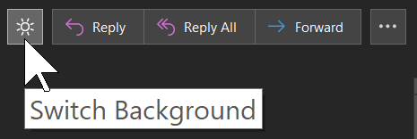 Microsoft Outlook Dark Mode, change the Outlook theme, black theme in Outlook, colorful theme in Outlook