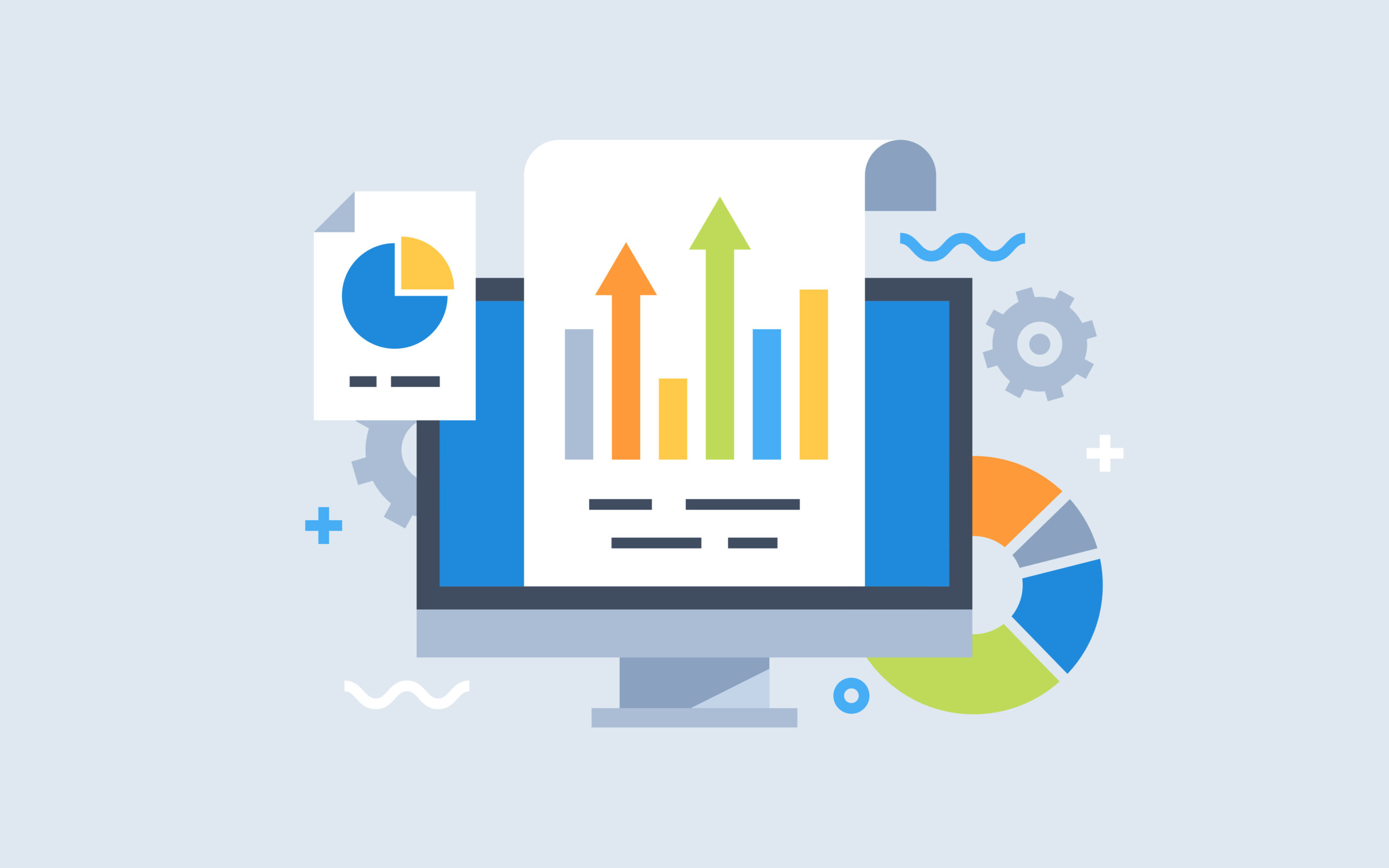 image multiple concept charts for post on Excel chart templates