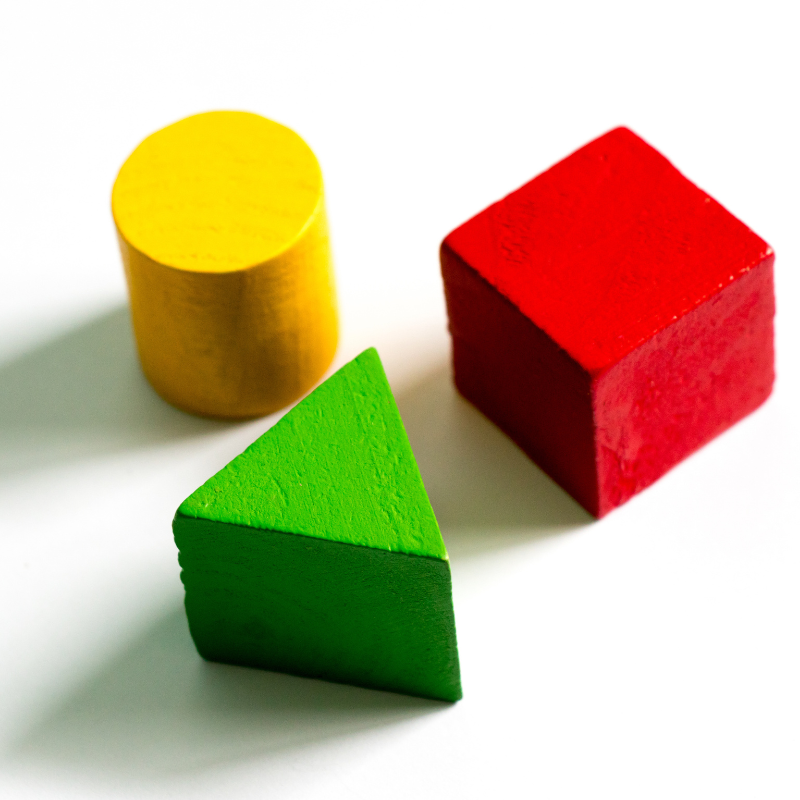 image of colored shapes, PowerPoint shortcuts to create shapes, how to create a perfectly proportioned shape